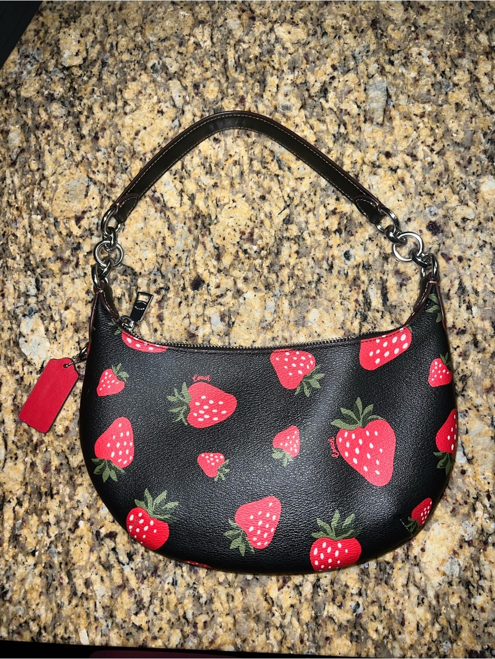 Coach Strawberry Purse - Picture 2 of 3